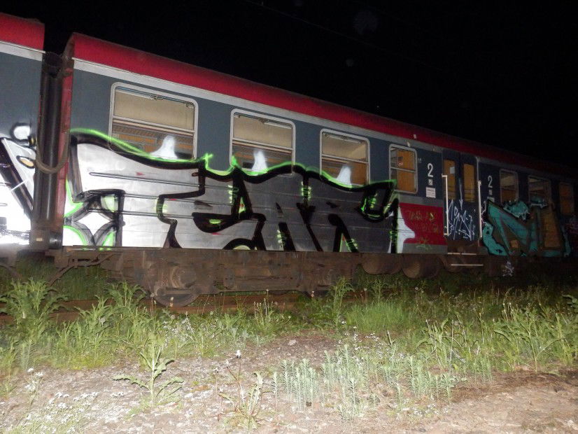 Graffiti Train - Photo by raet