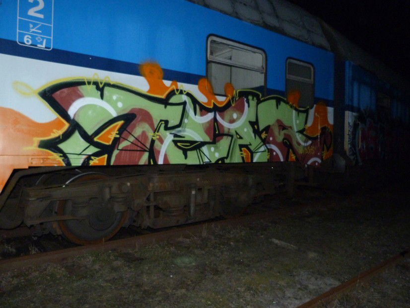 Graffiti Train - Photo by raet