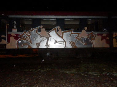 Graffiti Train - Photo by raet