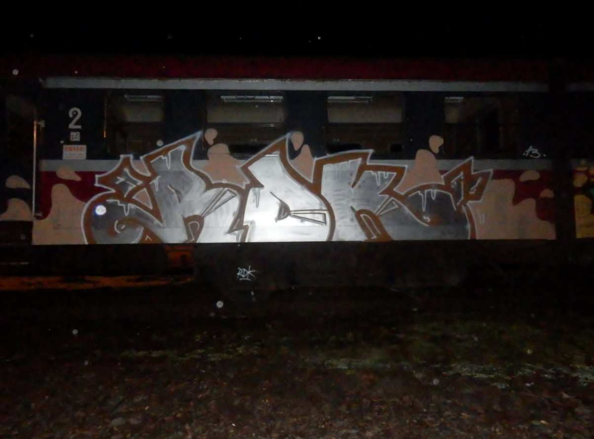 Graffiti Train - Photo by raet