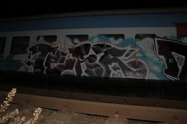 Graffiti Train - Photo by raet