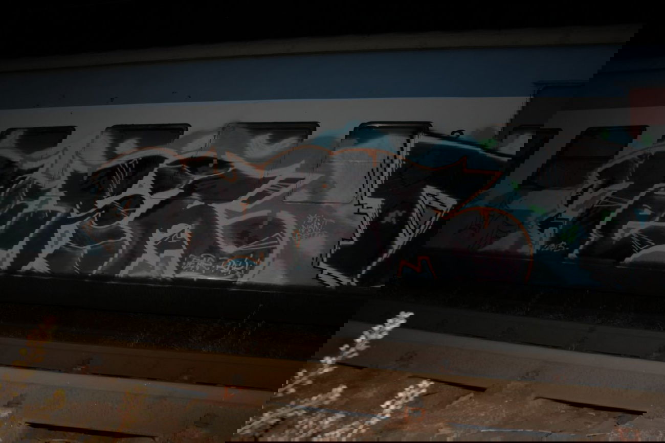 Graffiti Train - Photo by raet