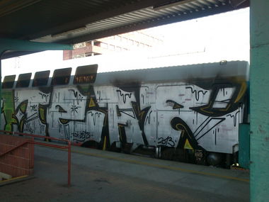 Graffiti Train - Photo by raet