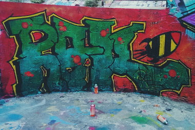 Graffiti Wall - Photo by rail