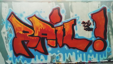 Graffiti Wall - Photo by rail