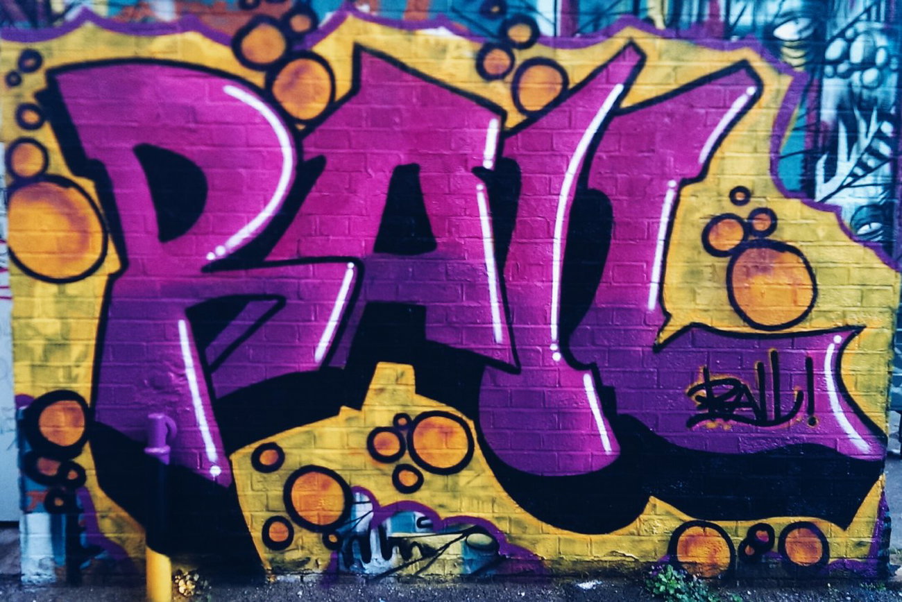 Graffiti Wall - Photo by rail