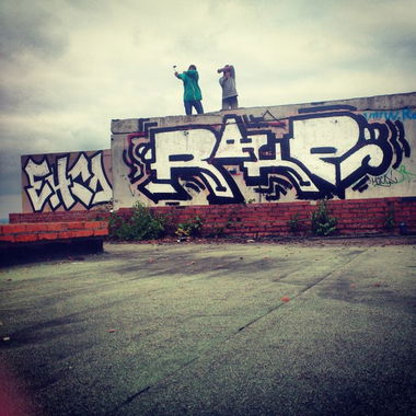 Graffiti Bombing - Photo by rake