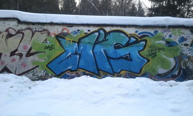 Graffiti Wall - Photo by rake