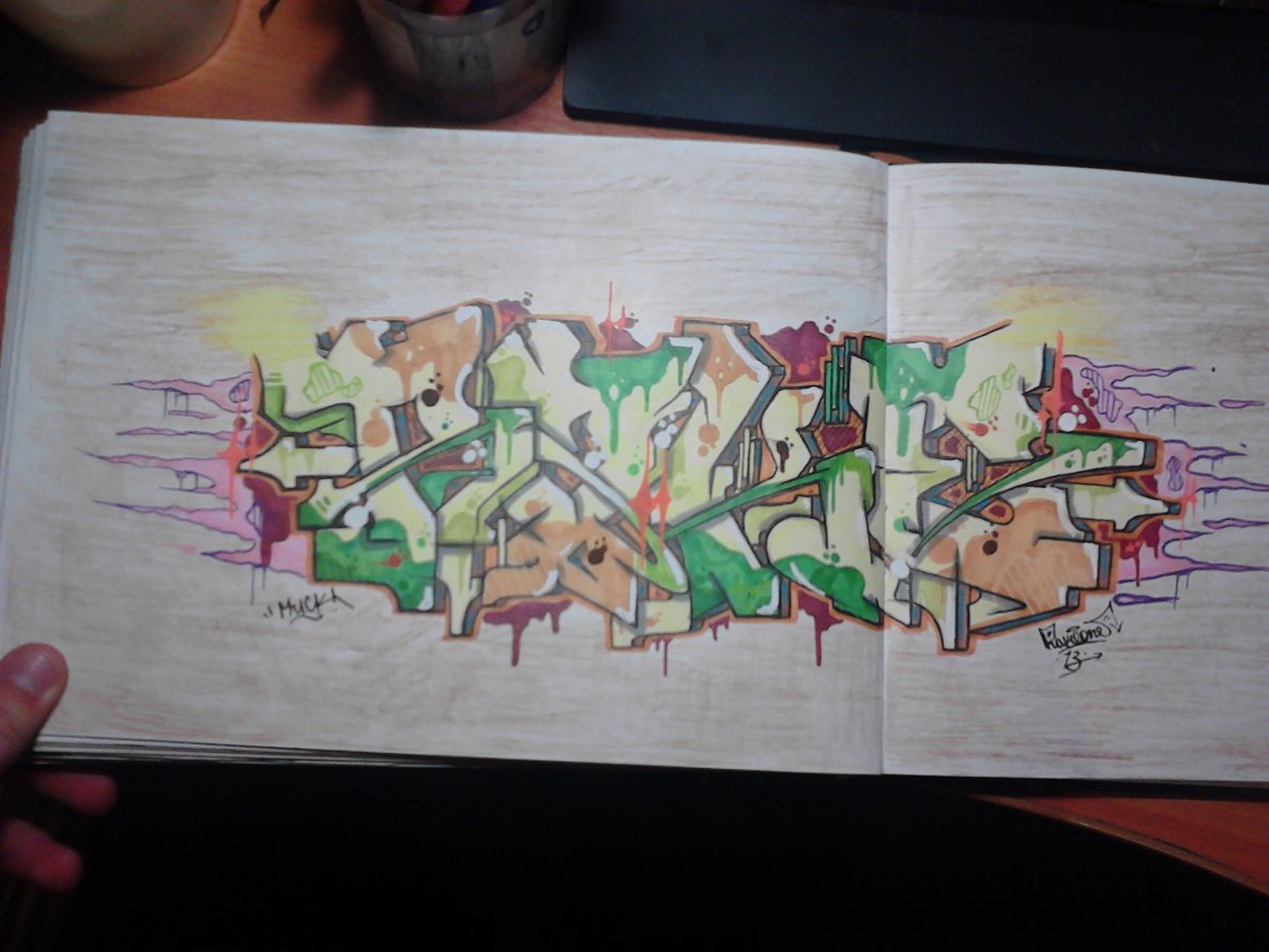 Graffiti Sketch - Photo by rake
