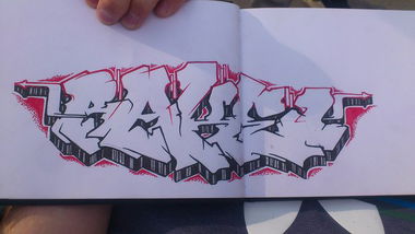 Graffiti Sketch - Photo by rake (2014)