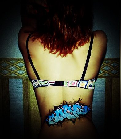 Graffiti Artwork - Photo by rake