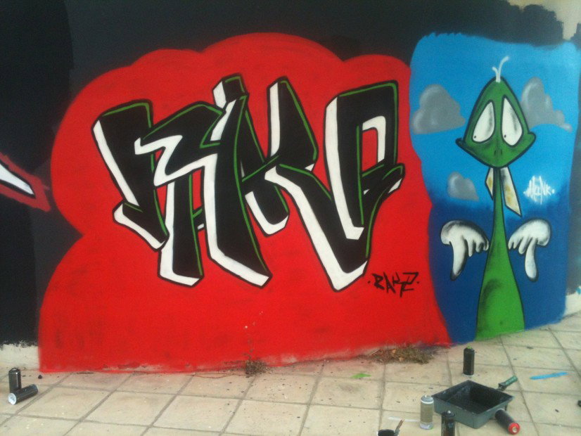 Graffiti Wall - Photo by rake_4_apnea_c