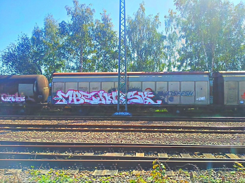 Graffiti Train - Photo by ramuk - MBC, SK, JNR