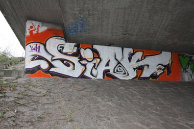 Graffiti Wall - Photo by ramuk - Siak, SK (2011)