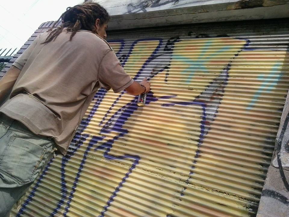 Graffiti Wall - Photo by raroking