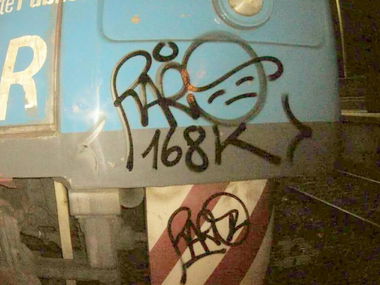 Graffiti Bombing - Photo by raroking