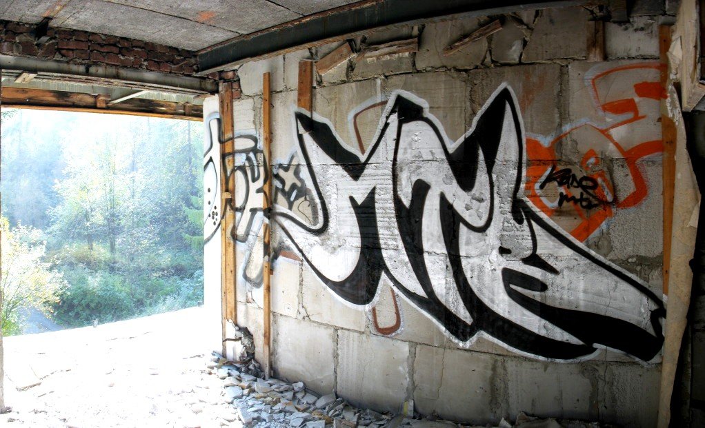 Graffiti Bombing - Photo by rasexone1 - mtr (2012)