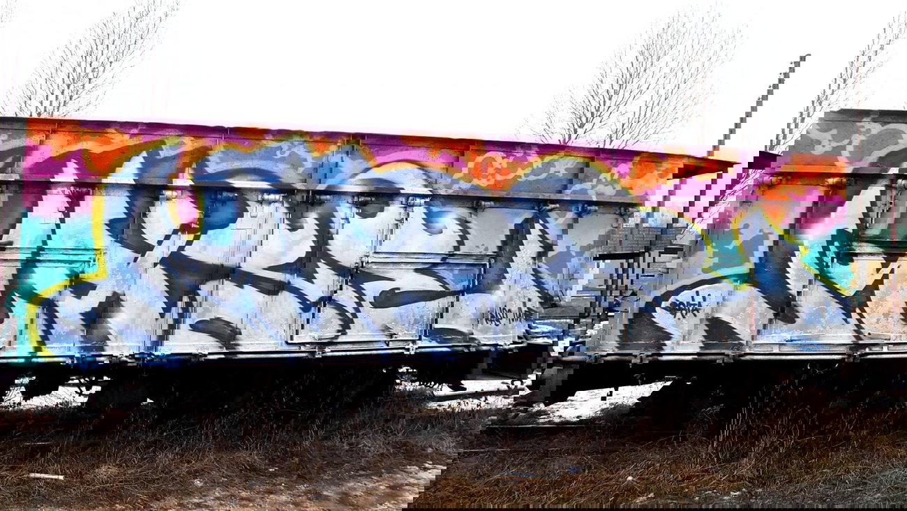 Graffiti Train - Photo by rasexone1 - rase (2013)