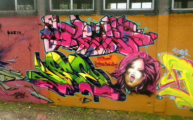 Graffiti Wall - Photo by rasexone1 - rase, brak, baik (2012)