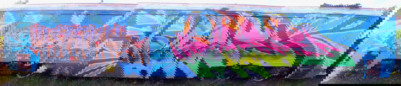Graffiti Train - Photo by rasexone1 - rase, tuas (2013)