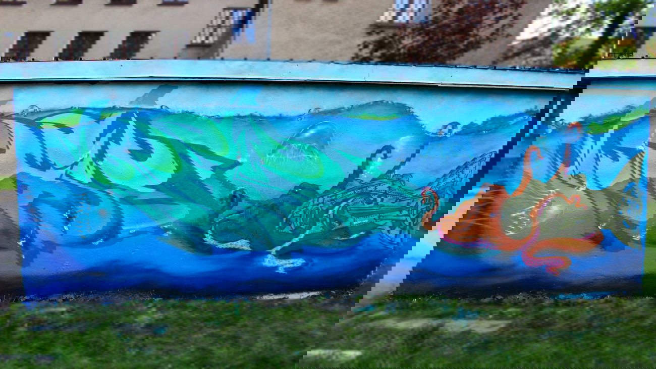 Graffiti Wall - Photo by rasexone1