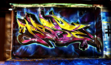 Graffiti Wall - Photo by rasexone1 - rase, mtr, light