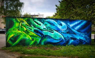 Graffiti Wall in Katowice - Photo by rasexone1 - rase, poland, polska (2019)