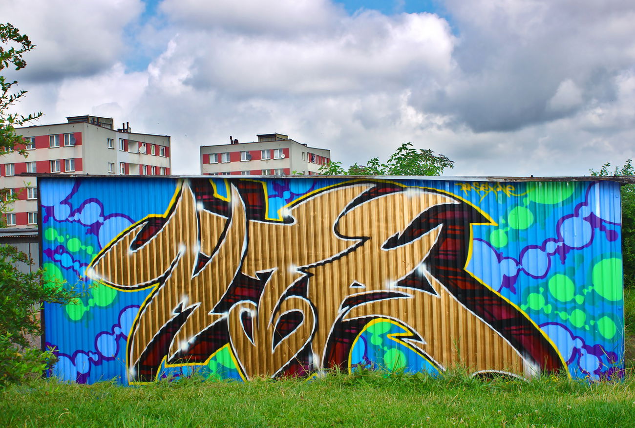 Graffiti Wall in Katowice - Photo by rasexone1 (2015)