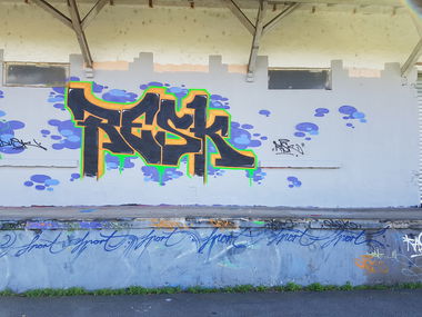 Graffiti Wall - Photo by rask - Rask, resk (2017)