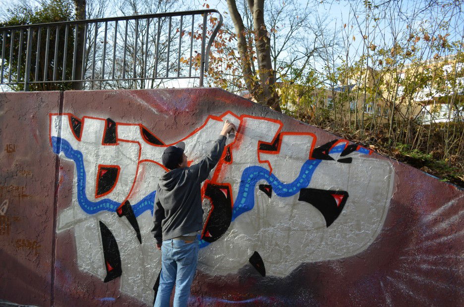 Graffiti Wall in Stuttgart - Photo by raydtrb - rayd, trb, stuttgart (2012)