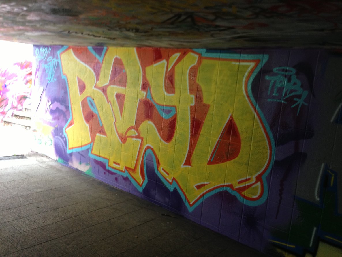 Graffiti Wall - Photo by raydtrb - rayd, trb, trbcrew