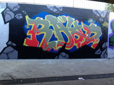 Graffiti Wall - Photo by raydtrb - rayd, trb, stuttgart (2014)