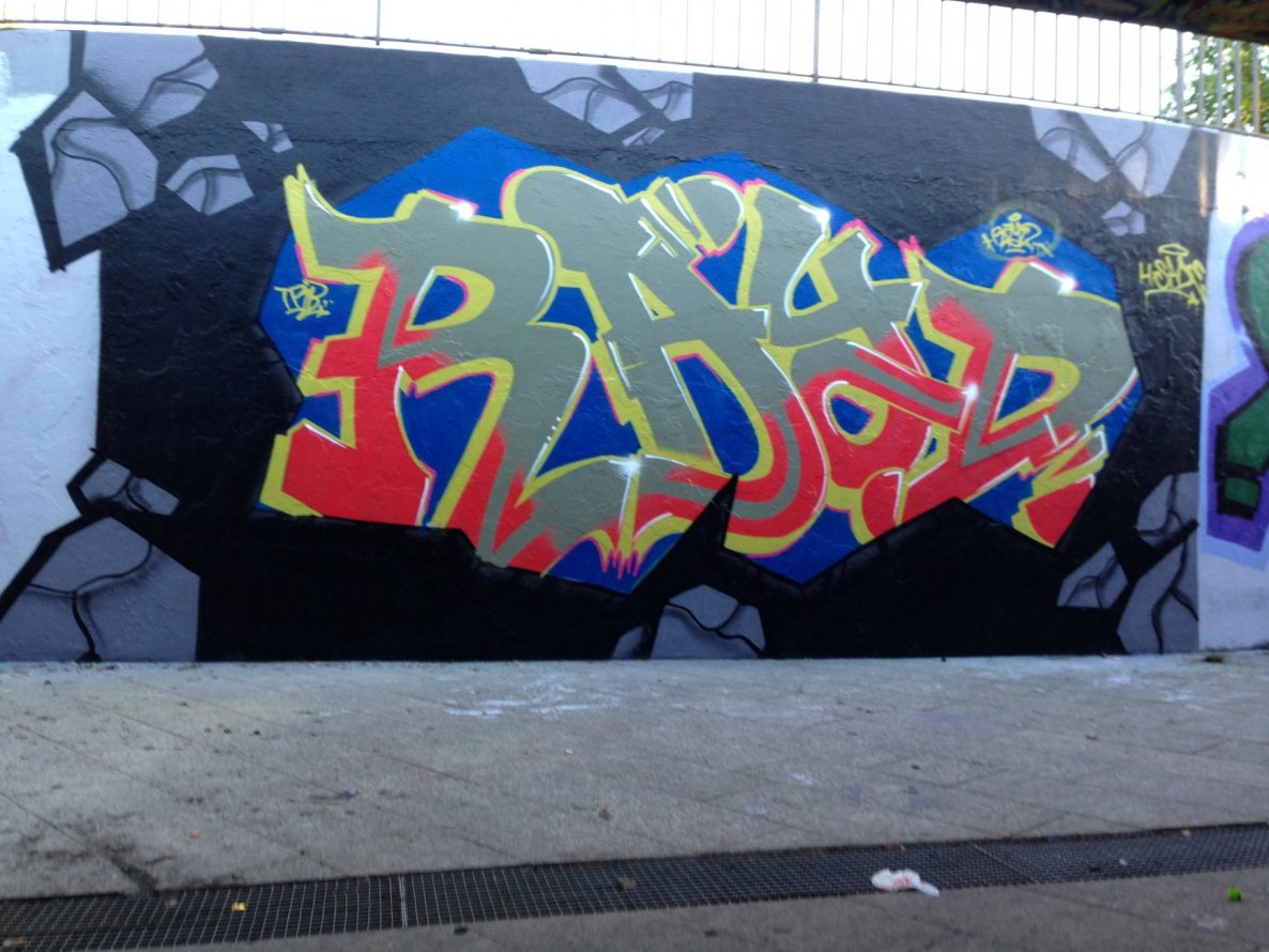 Graffiti Wall - Photo by raydtrb - rayd, trb, stuttgart (2014)