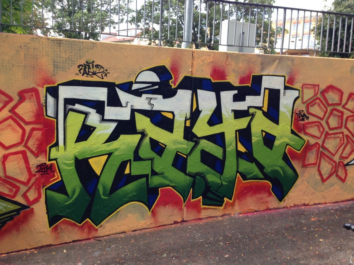 Graffiti Wall - Photo by raydtrb - rayd, trb, stuttgart (2014)