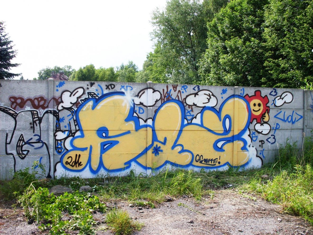 Graffiti Wall - Photo by raz