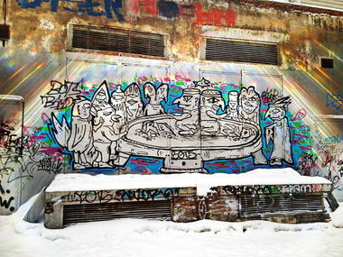 Graffiti Wall in Moscow - Photo by razorcik - razor (2013)