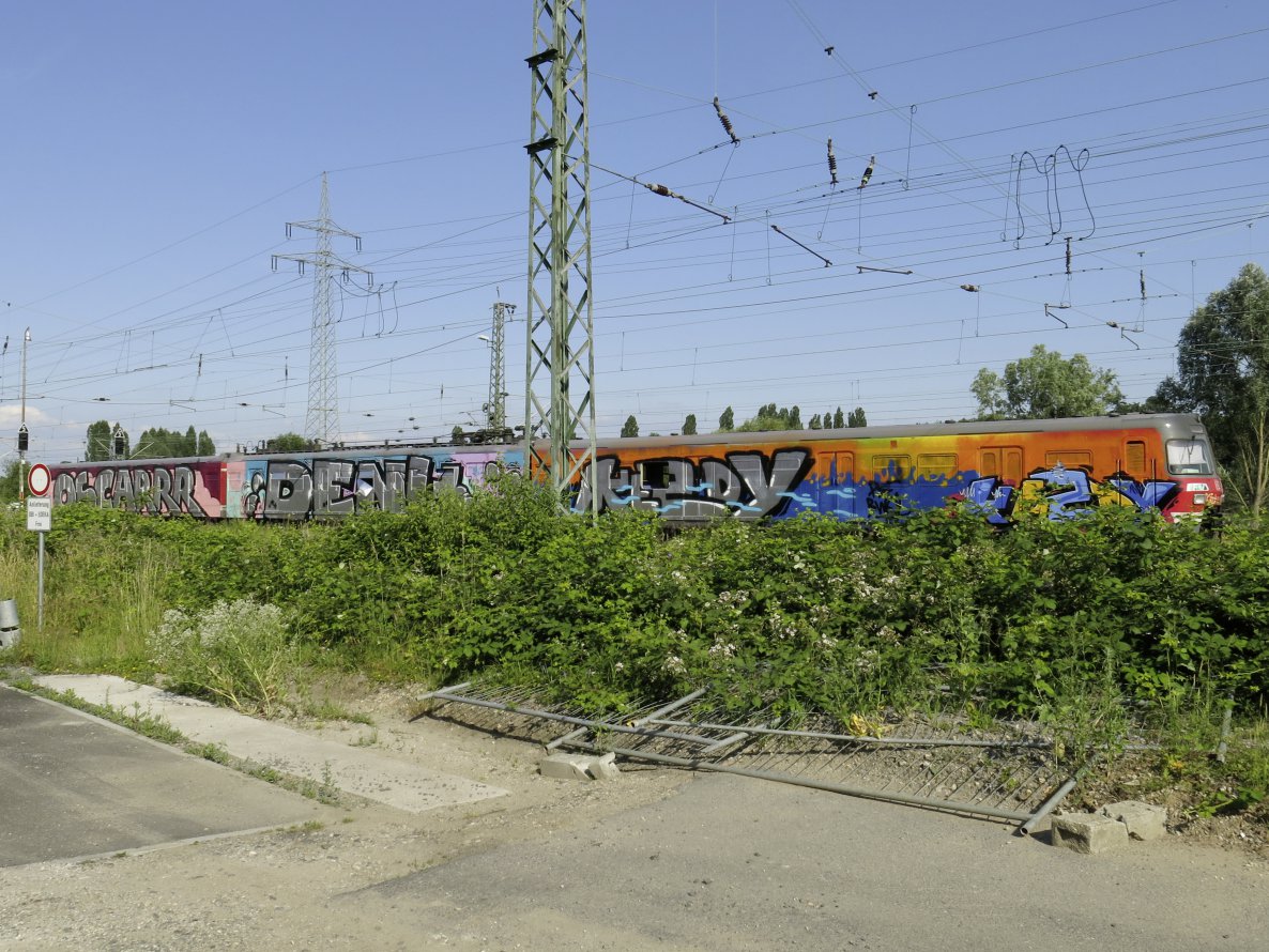 Graffiti Bombing - Photo by real2real - oscar, denk, kezdy (2014)