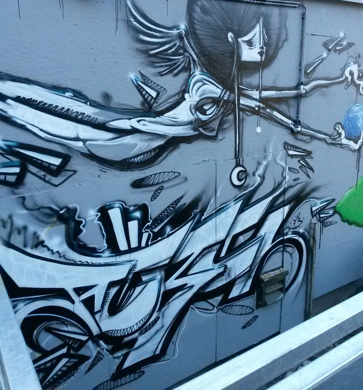 Graffiti Wall in Chemnitz - Photo by rebel73 - rebel, rebel-art, rebel73