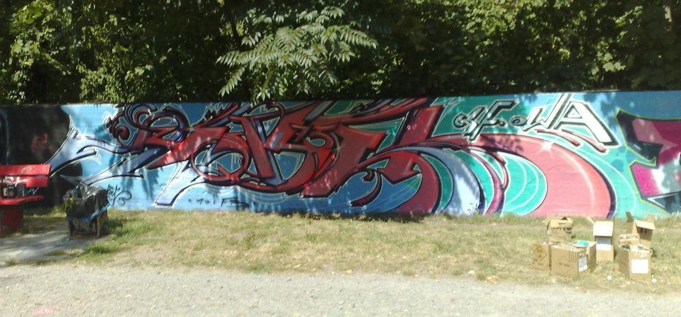 Graffiti Wall in MANNHEIM - Photo by rebel73 - rebel-art, rebel, rebel73 (2010)