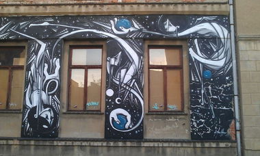 Graffiti Wall in Halle - Photo by rebel73