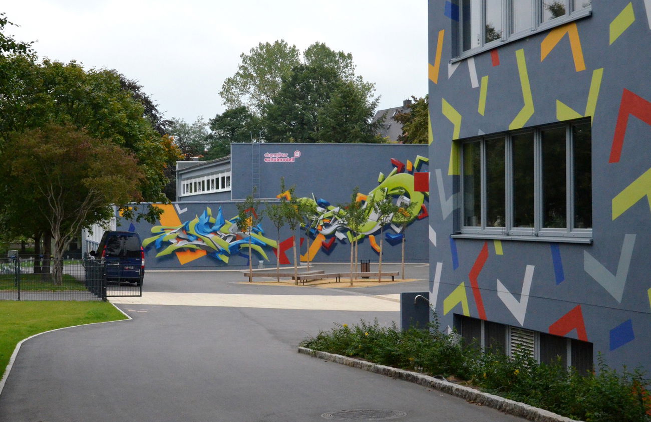 Graffiti Wall in Chemnitz - Photo by rebel73 - rebel-art, rebel, rebel73