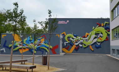 Graffiti Wall in Chemnitz - Photo by rebel73 - rebel-art, rebel, rebel73