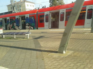 Graffiti Train - Photo by register (2015)