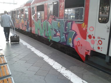 Graffiti Train - Photo by register