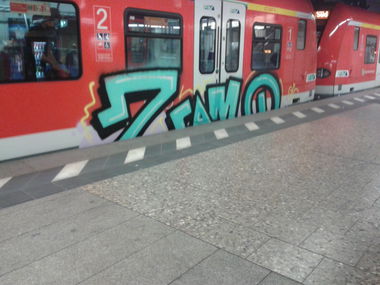 Graffiti Train - Photo by register
