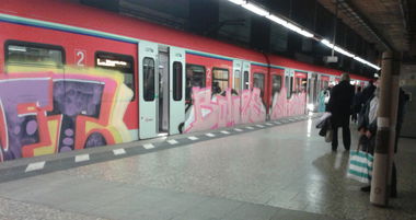 Graffiti Train - Photo by register