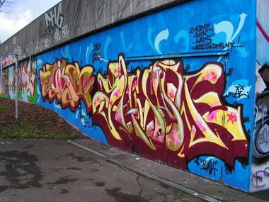Graffiti Wall - Photo by register