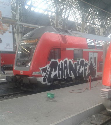 Graffiti Train - Photo by register