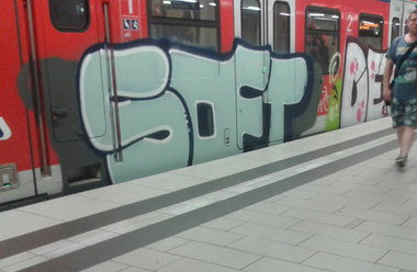 Graffiti Train - Photo by register