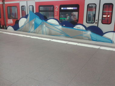 Graffiti Train - Photo by register